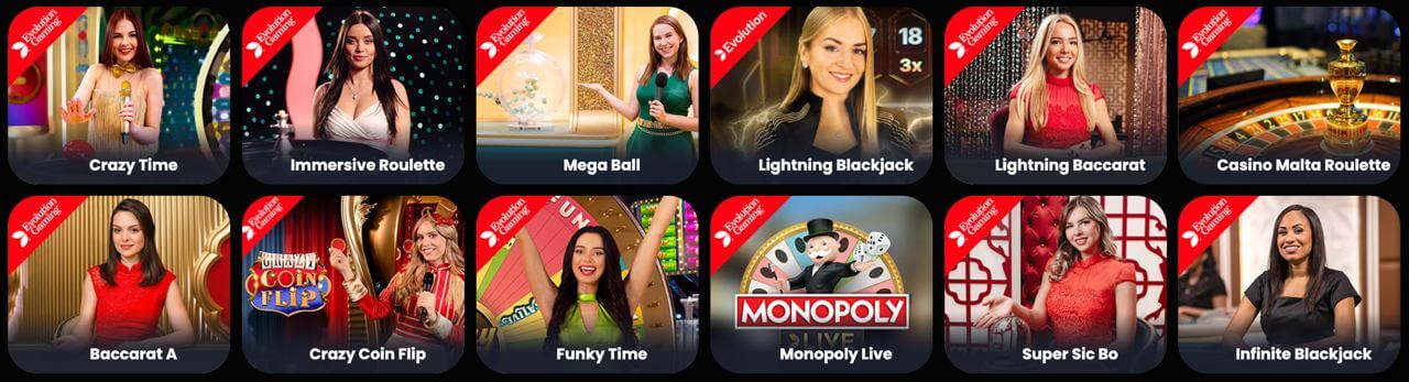 Velobet Live Casino